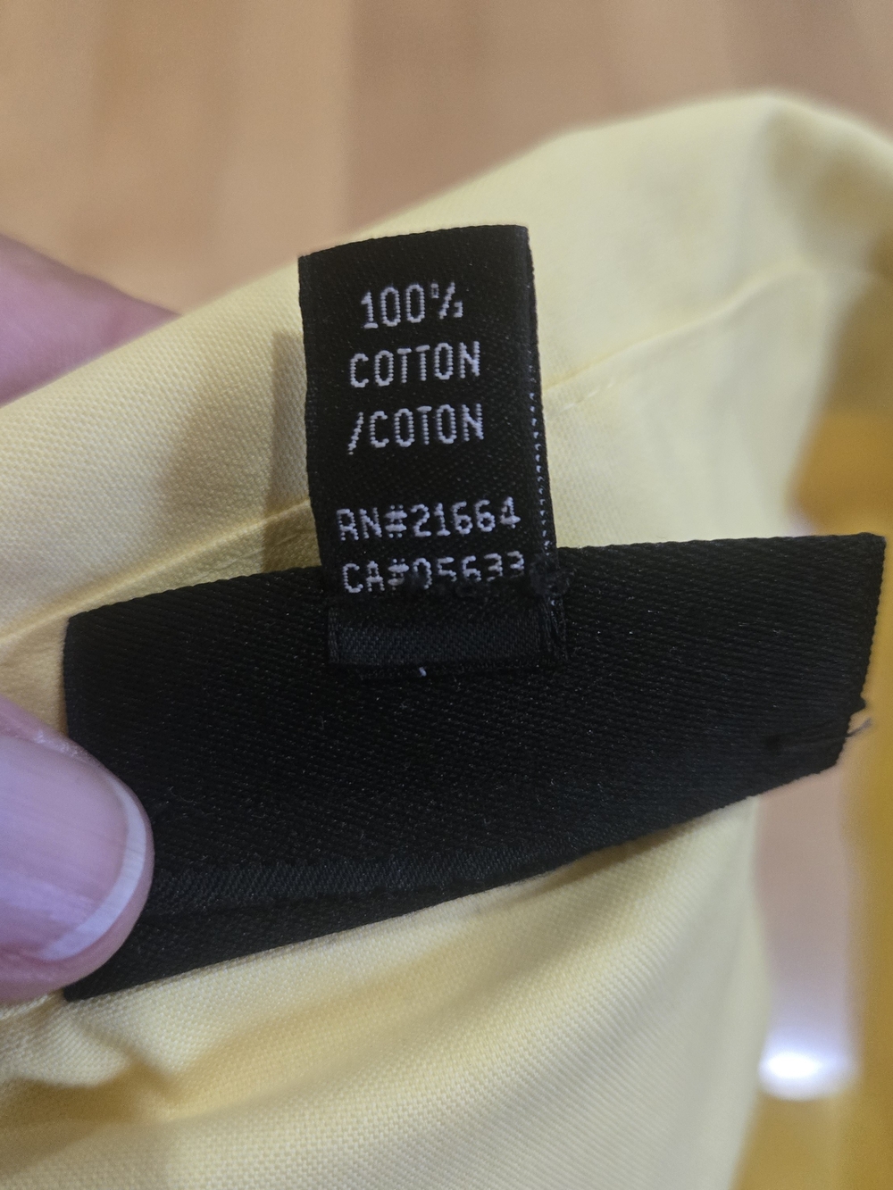Foxcroft Pale Yellow Sleeveless Button-Down Shirt - Picture 8 of 8